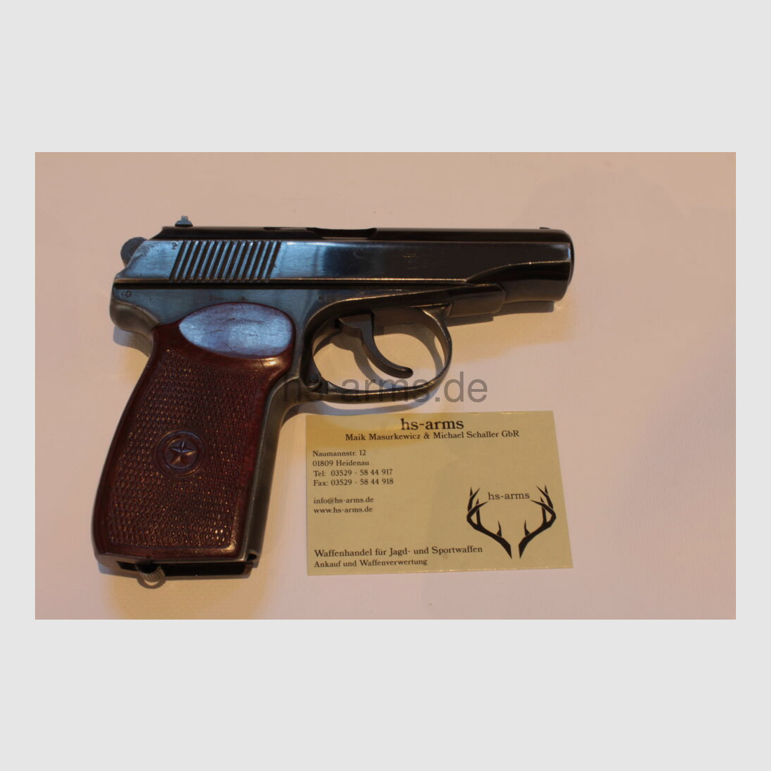 Makaraov	 Makarov 9mm Mak - russische Produktion