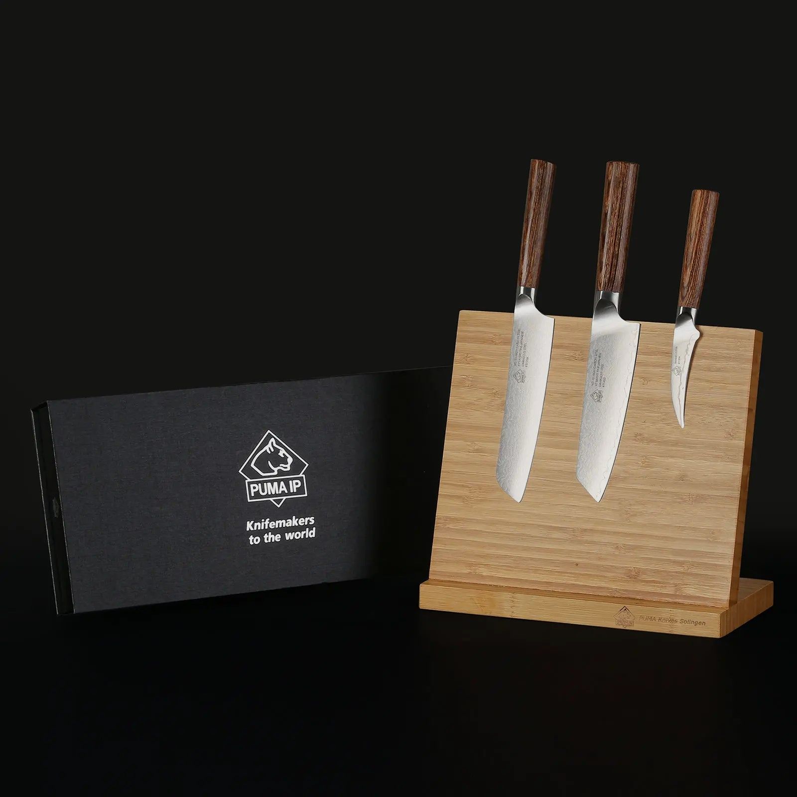 Conjunto PUMA IP de 3: pequeño chef, santoku y cuchillo de pelar, imagen 2 de 2