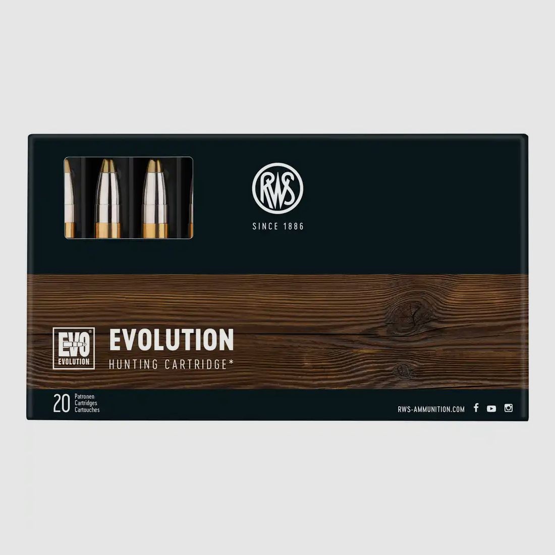 RWS .308 Win. EVO Evolution 11.9g 184gr