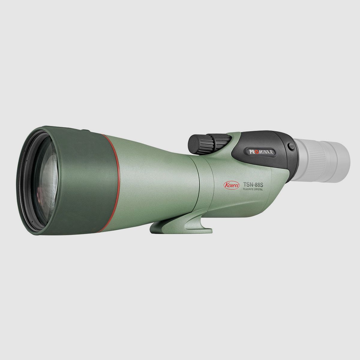 KOWA TSN-88S Pure Fluorite Spotting Scope dritto (senza oculare), immagine 3 di 6