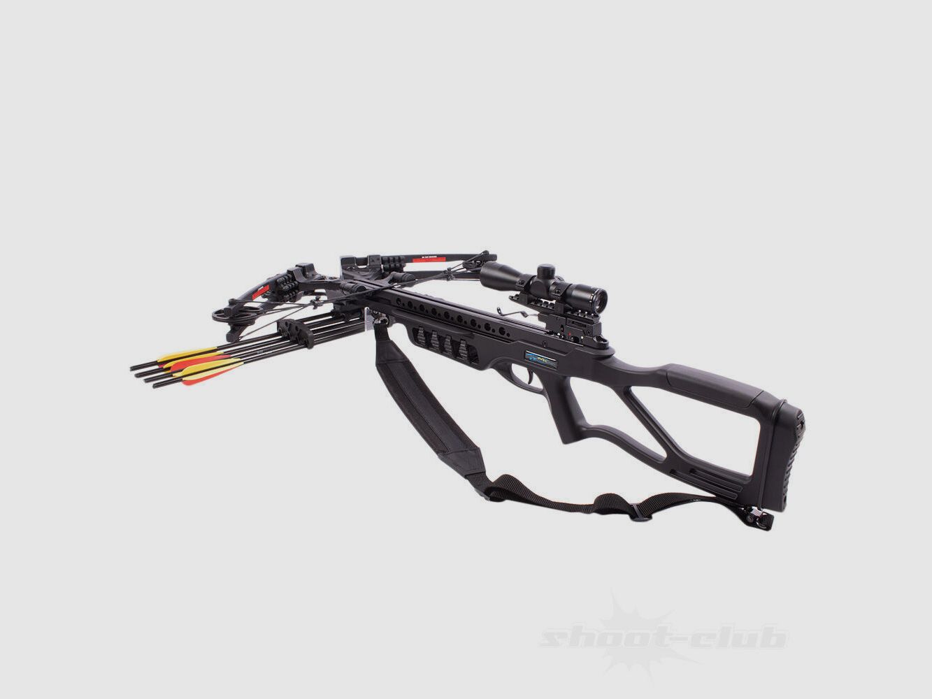 Man Kung Fighter XB86 Compound Armbrust Set 185 lbs Schwarz