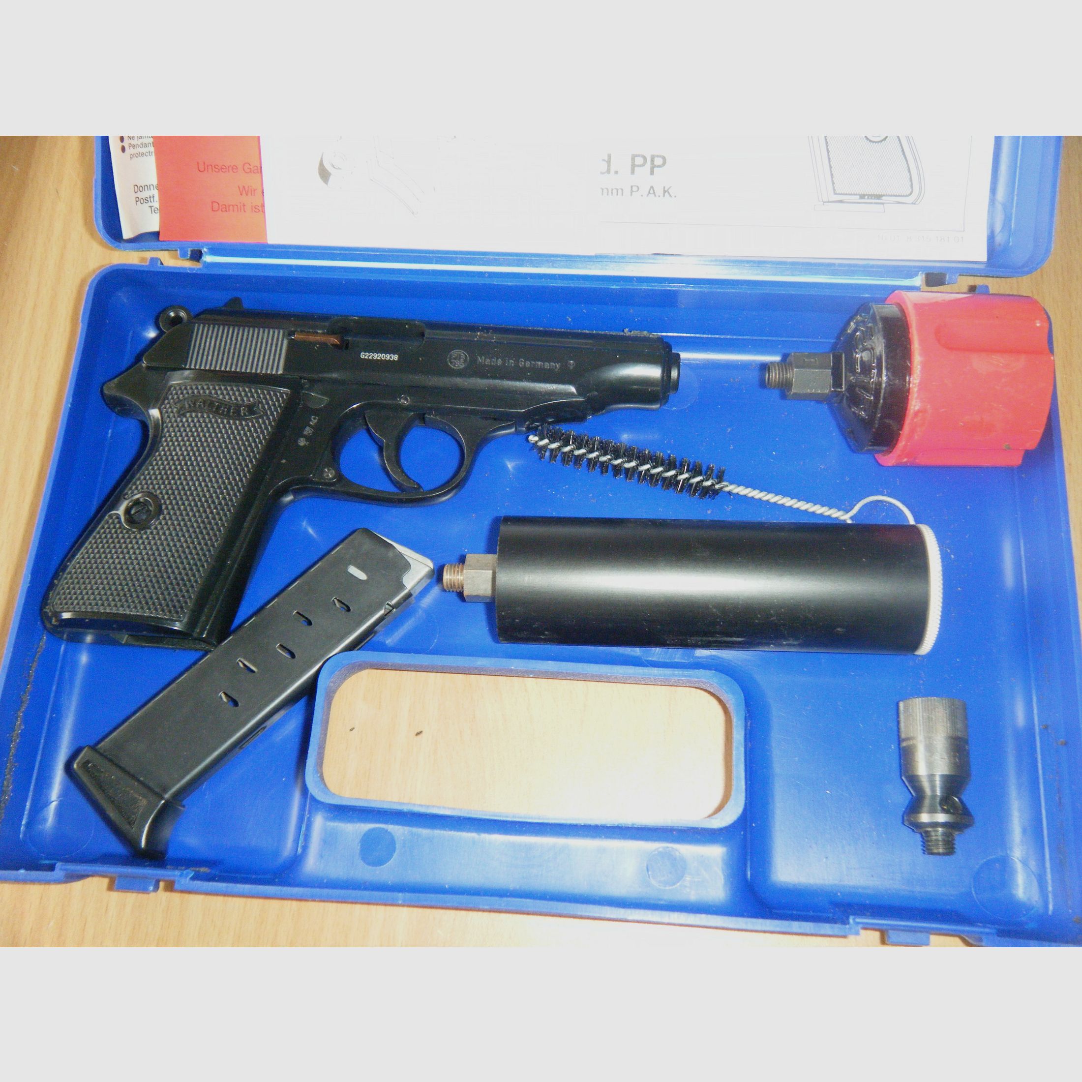 Schreckschuss Pistole Walther cal.9mm