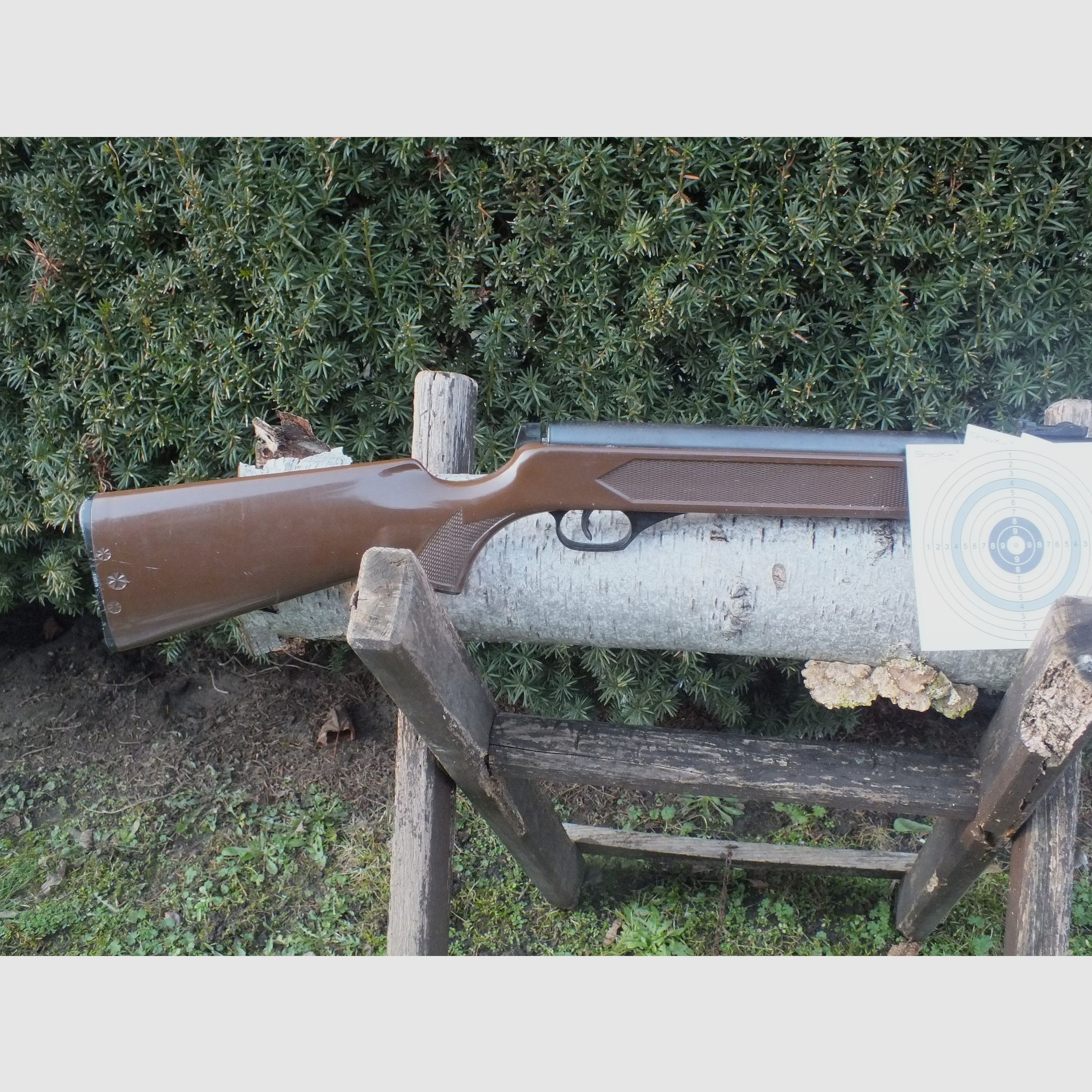 Suhler air rifle Haenel 304 with Scornaterschäftung. Today without shipping costs!