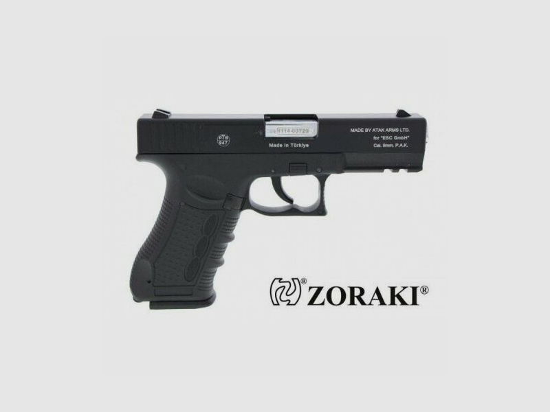 Zoraki 917 brüniert/chrom