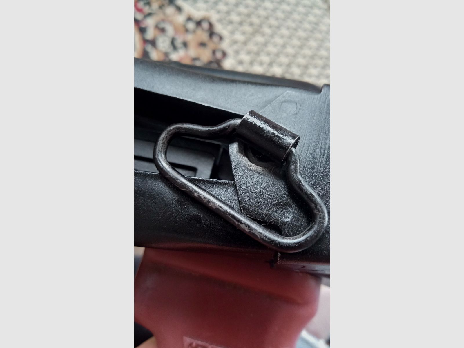 Absolument de haute qualité et proprement fabriqué russe 5,5 mm Saiga / Izhmash Squelette Crosse pliante pour AKS-74 / AK Crosse pliante 5.5 Triangle Side Folder