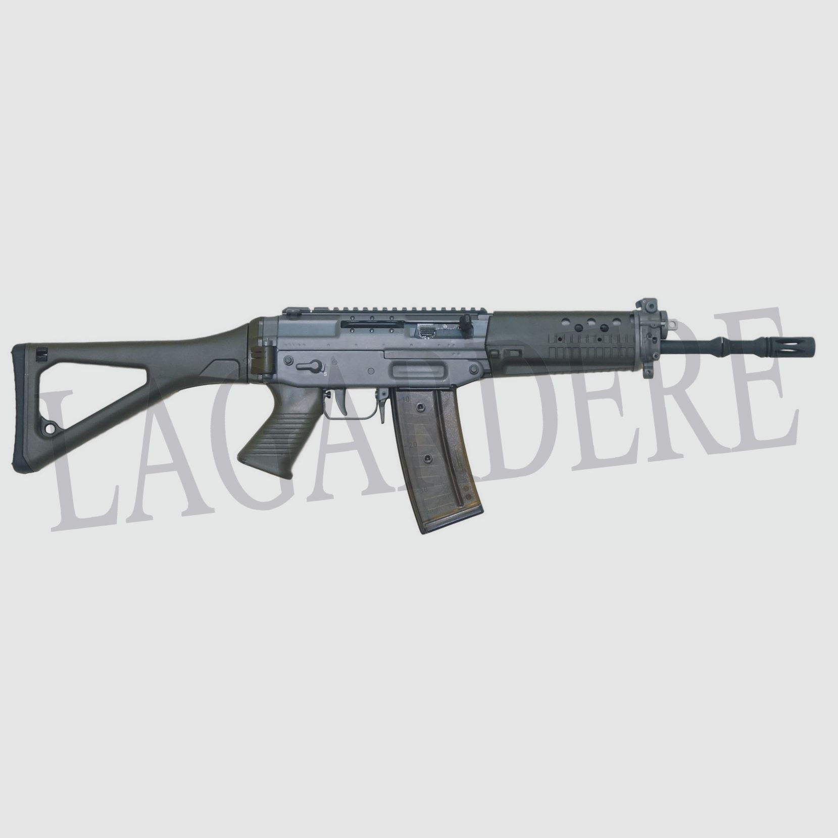 SAN SWISS ARMS SG 553-1 LB RAIL GRÜN SEMI-AUT (SEMI-AUTOMATISCHE STURMGEWEHR)