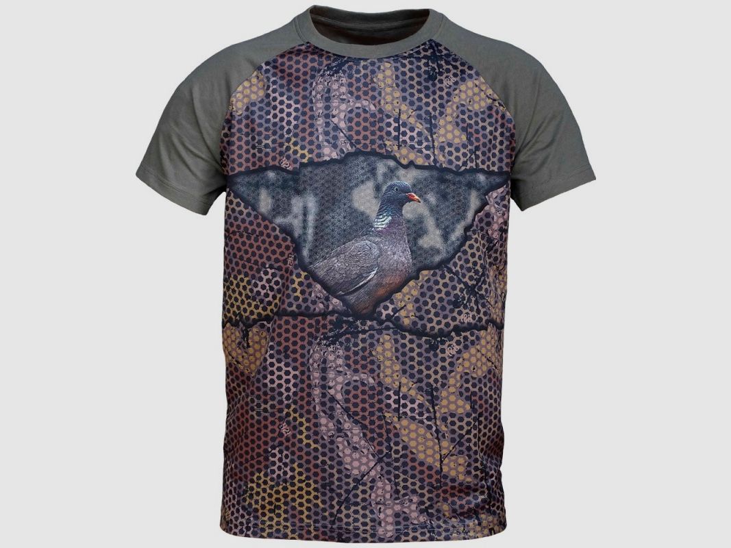 T-SHIRT FOREST PRINT 3D COLOMBACCIO