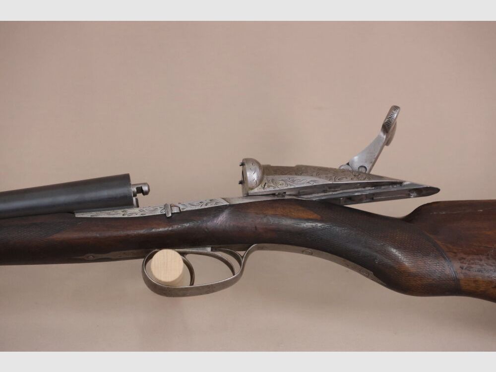 Darné; St. Etienne Side-by-Side Shotgun with Subtle Engraving