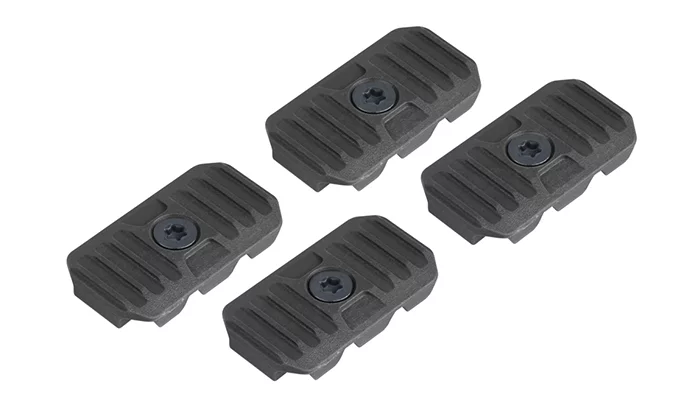 M-LOK-afdekkingen kort, 4 stuks SI-AR-CM-COVER-S-BK - Strike Industries, afbeelding 2 van 2