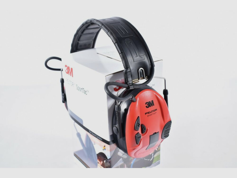3M Peltor SportTac​ schwarz/rot Gehörschutz
