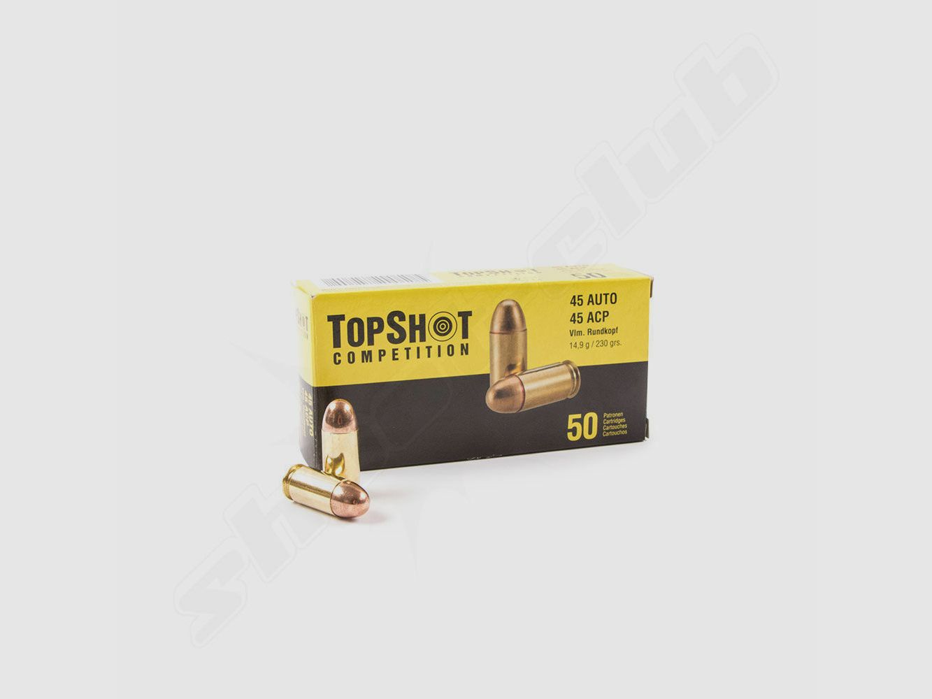 TopShot Competition FMJ 230grs 50St .45ACP, Bild 1 von 2