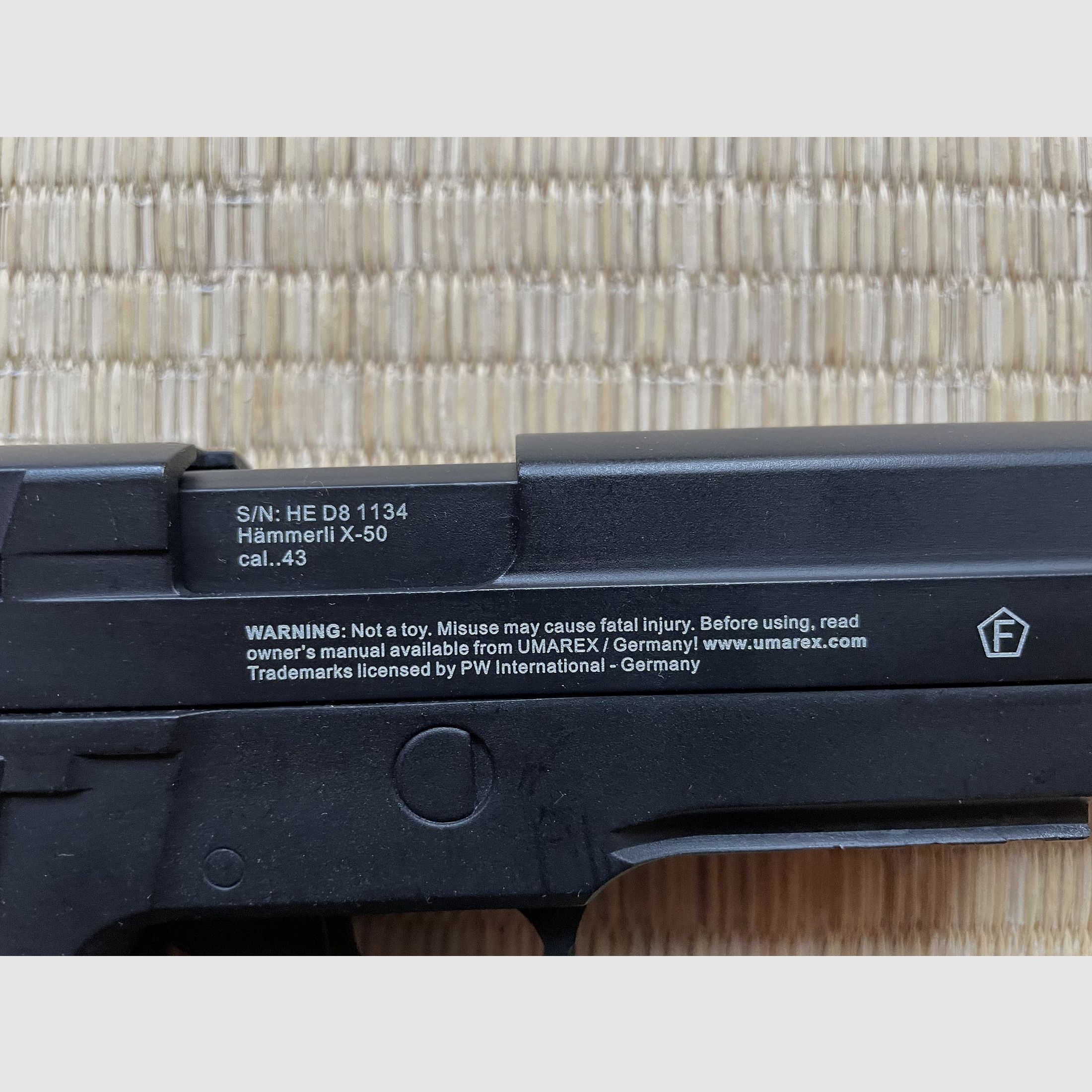 Umarex Hämmerli X50 RAM CO2 Paintball - pistolet na kulki gumowe