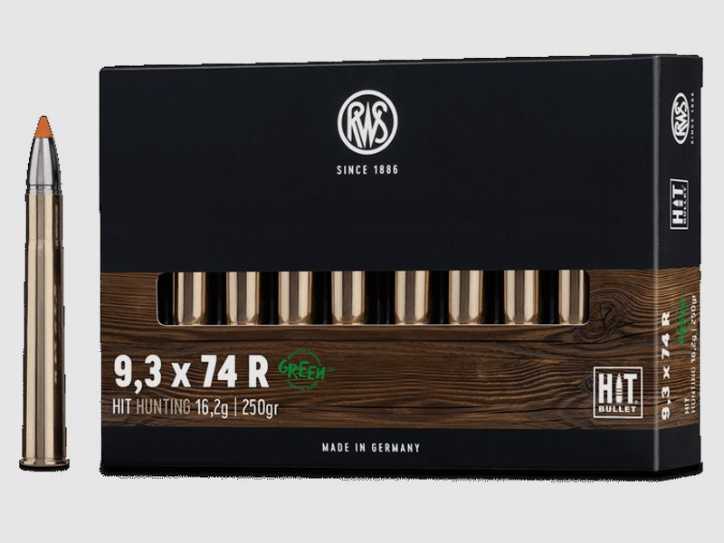 RWS 9,3x74R HIT 16,2g - 250gr