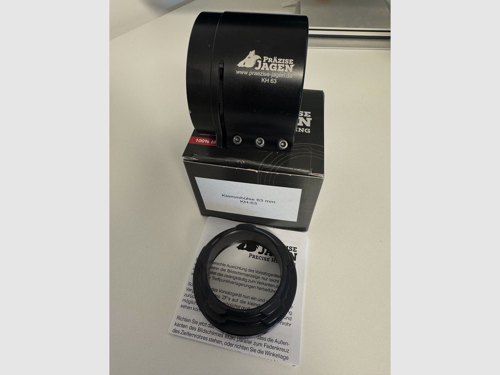 Adaptateur à pince Präzise Jagen (pour dispositif thermique à clipser), image 1 sur 2