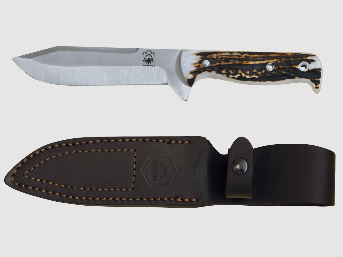 Jagdnicker mit Hirschhorngriff