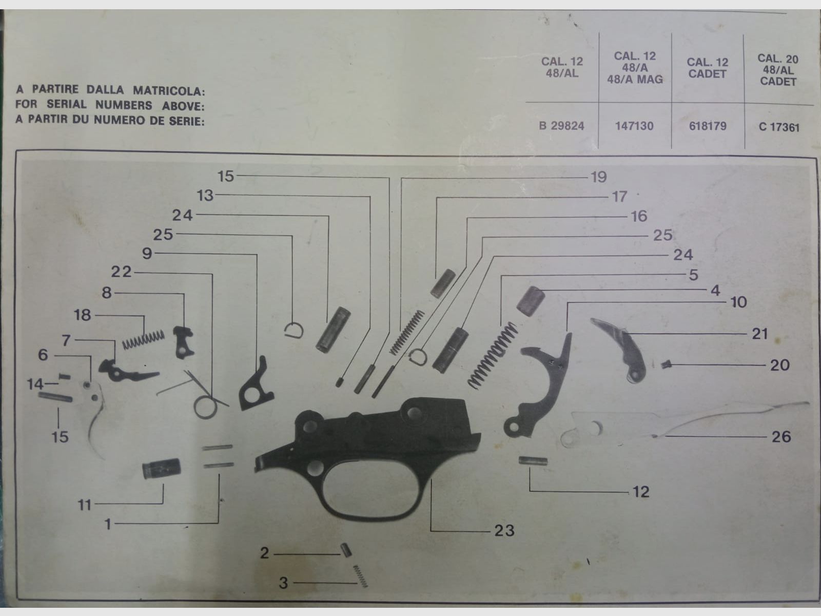 CANE FRANCHI 48 AL Kal.12 Fig.10