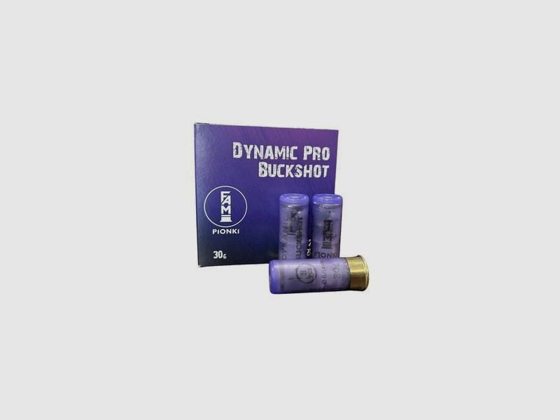 FAM PIONKI DYNAMIC PRO BUCKSHOT ammunition cal. 12/65 30 g