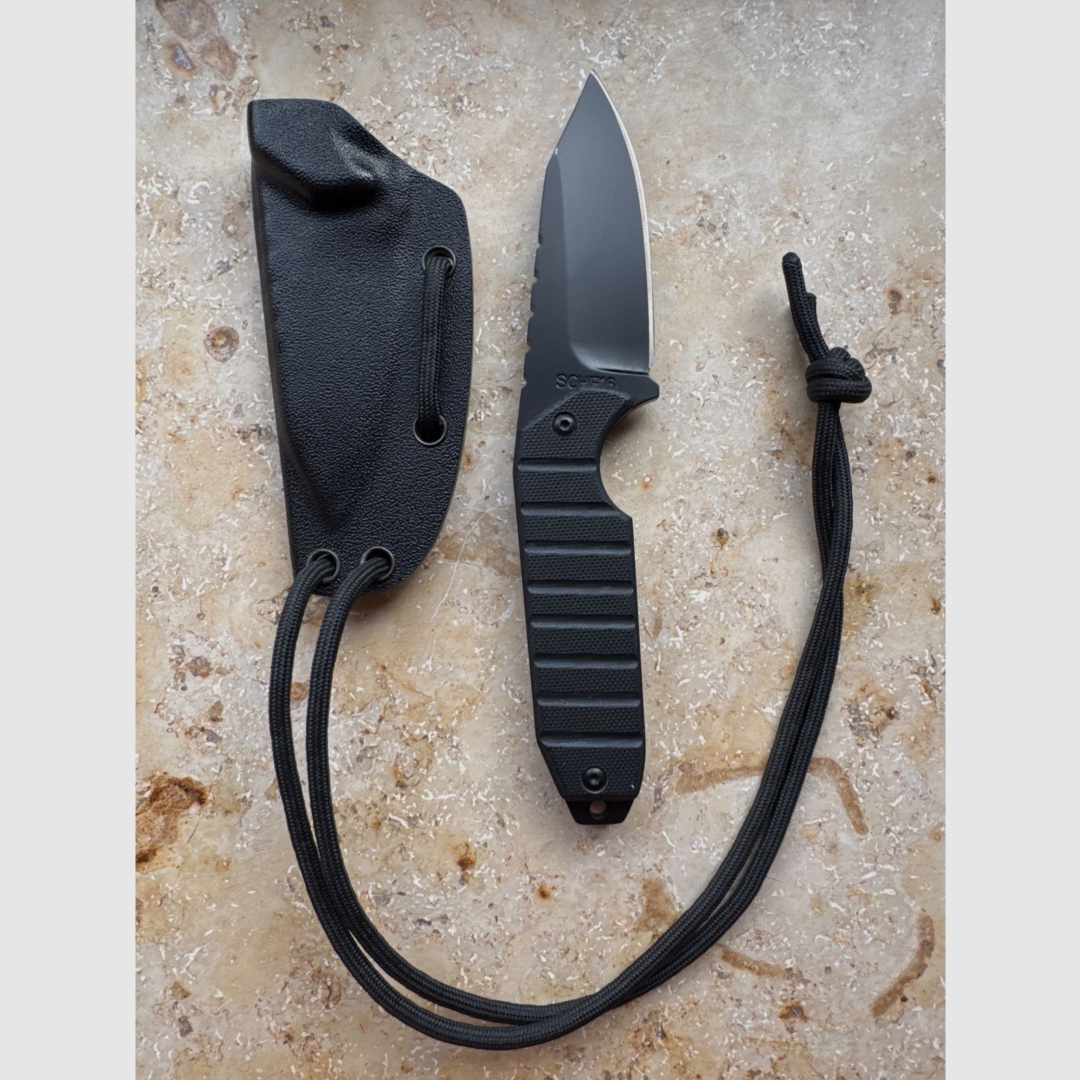 Schrade Reverse Tanto Fixed Blade SCHF16 Halsmesser, Bild 2 von 4