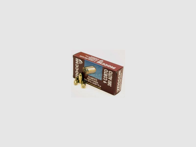 Munizione FIOCCHI – 9mm corto – 95 grains – blindata