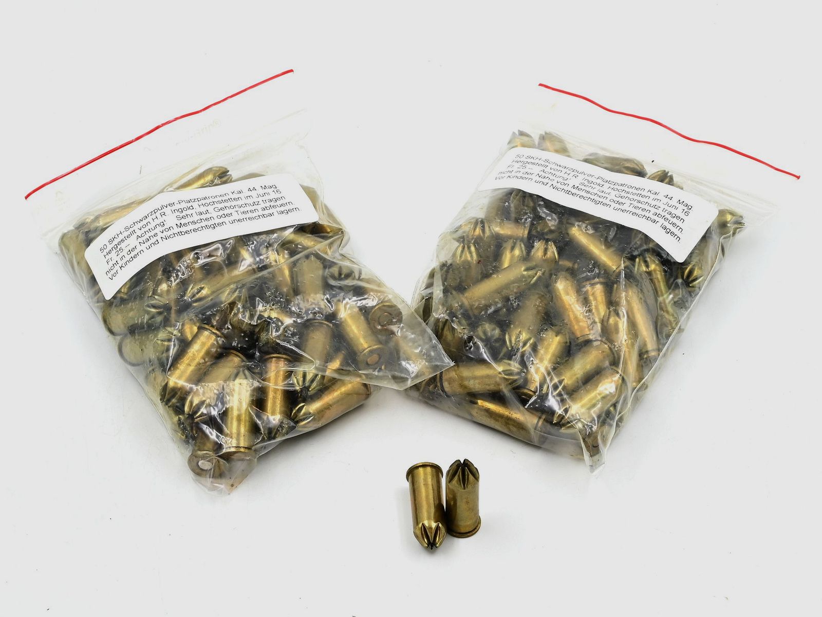 SKH, 44 Magnum à blanc, 50 pcs.
