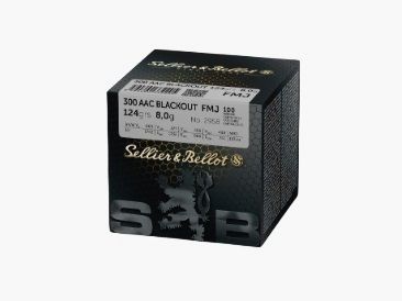 S&B .300 AAC Blackout FMJ 8g