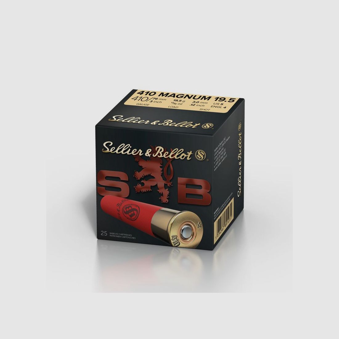 S&B .410/76 Magnum 19,5g 3mm, immagine 2 di 4