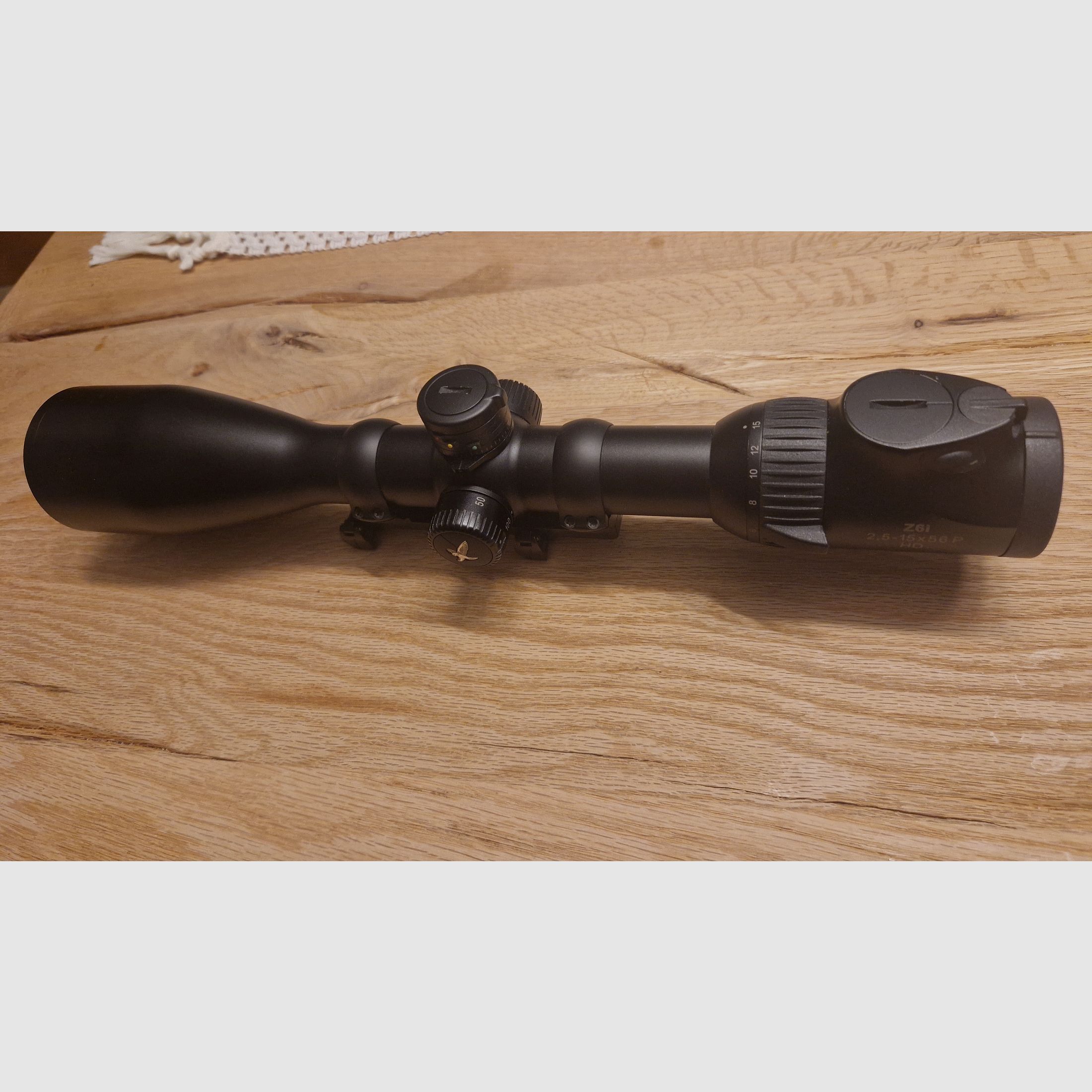 Swarovski z6i 2,5-15×56 mit ASV und Blaser Sattelmontage