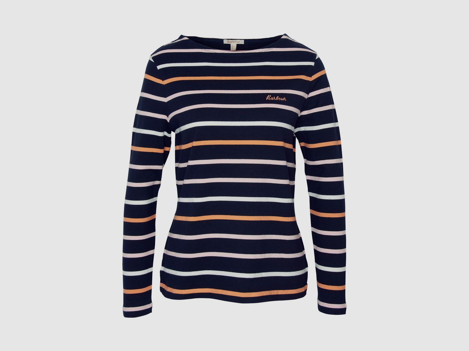 BARBOUR Streifenshirt Hawkins Navy Stripe