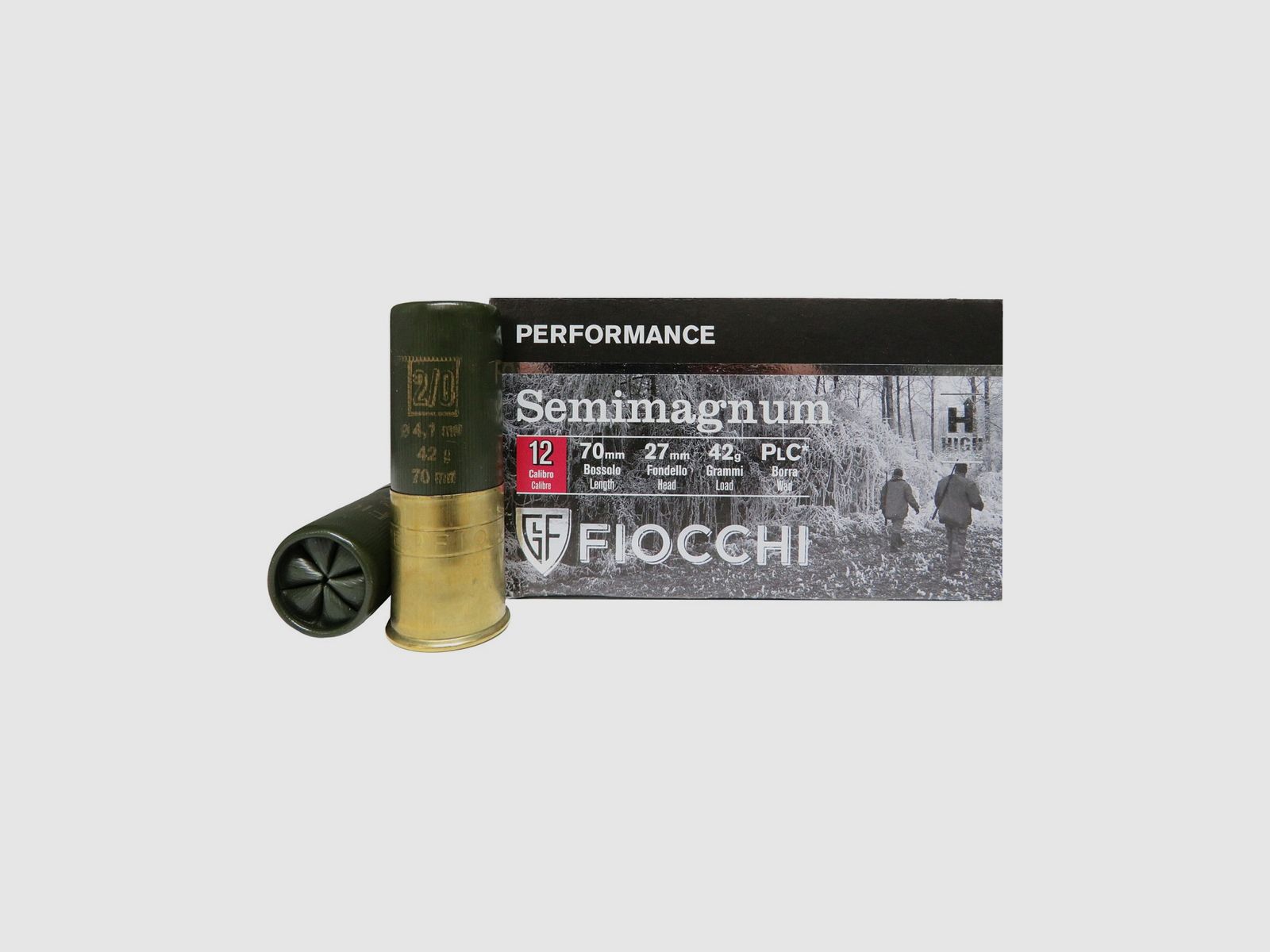Fiocchi Semimagnum patronen kal. 12/70 42 g lood 2/0 10 stuks