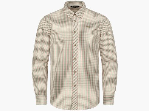 Blaser Herren Hemd Tristan 22 beige/rot kariert