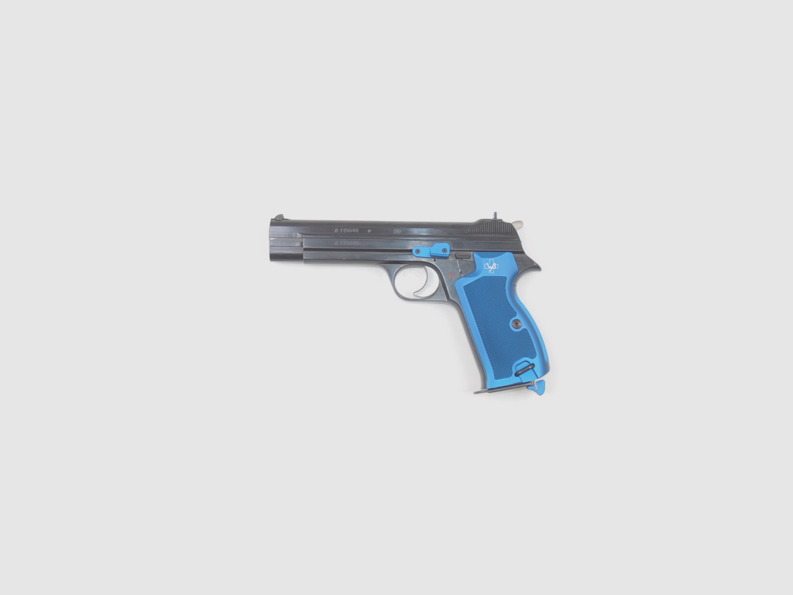 P210 Blau Alu, Kal. 9mm Para