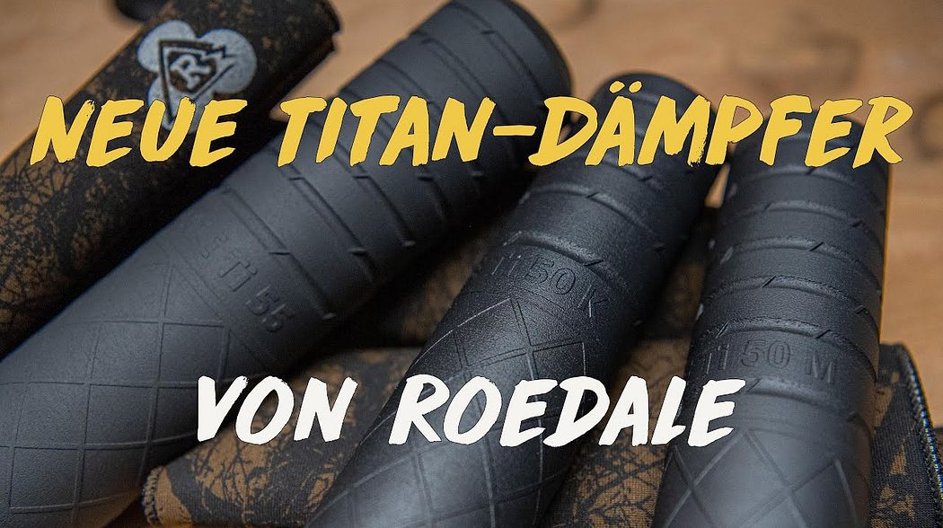 Neue Titan-Schalldämpfer von Roedale