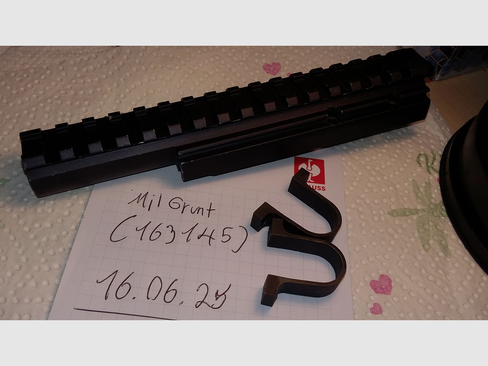 E&L UltiMAK style AK Gasrohr Picatinny aus CNC ALU