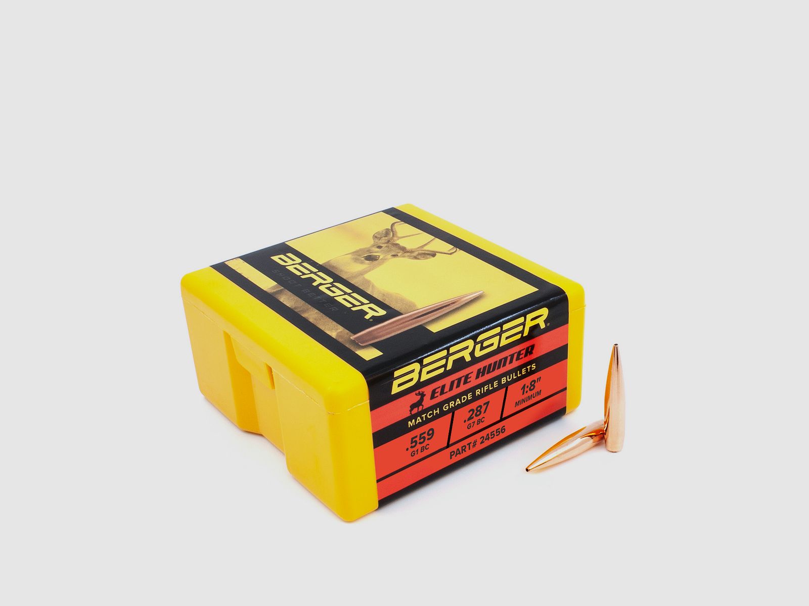 Berger Bullet 6mm/.243 Elite Hunter 108GR 100 Pieces