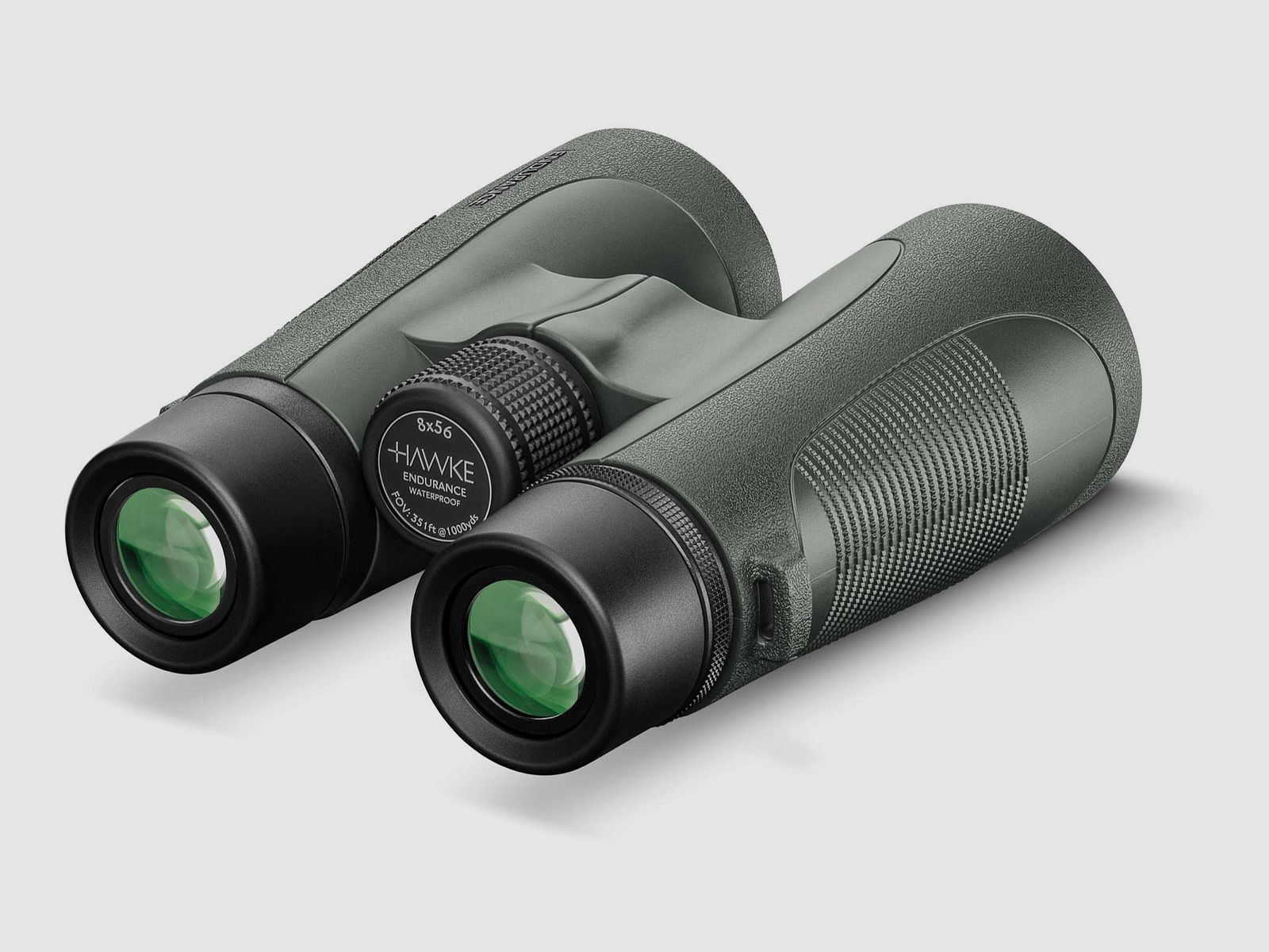 HAWKE 36220 Endurance Fernglas 8x56 mit Tasche und Trageriemen Grün
