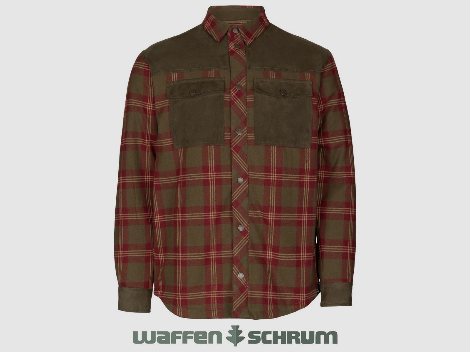 Camicia Seeland Vancouver a quadri rossi