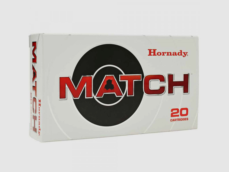 HORNADY MATCH 308WIN - 168 GRS. - BTHP - 20 STÜCK