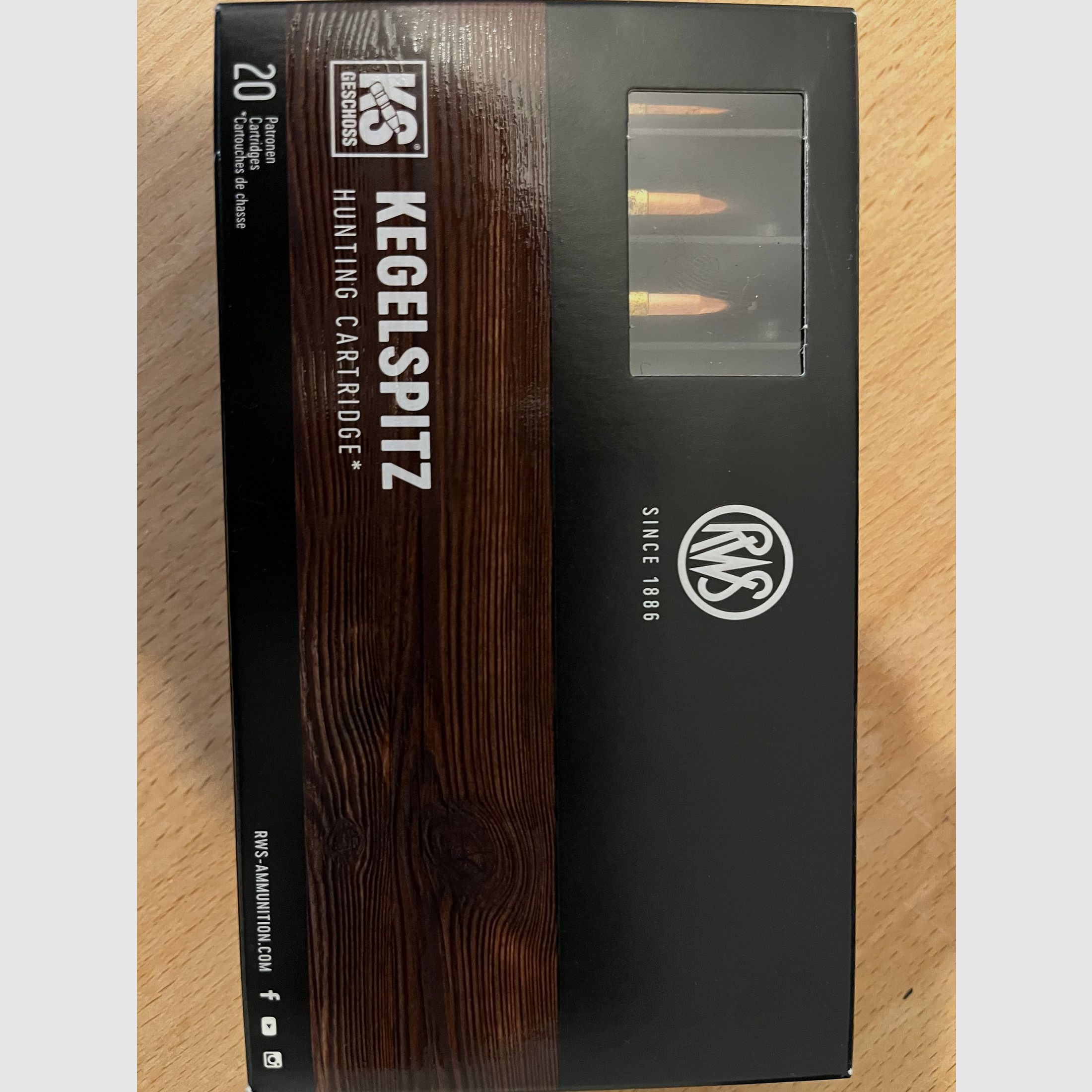 RWS .308 Win. pointed bullet 9.7g/150grs.