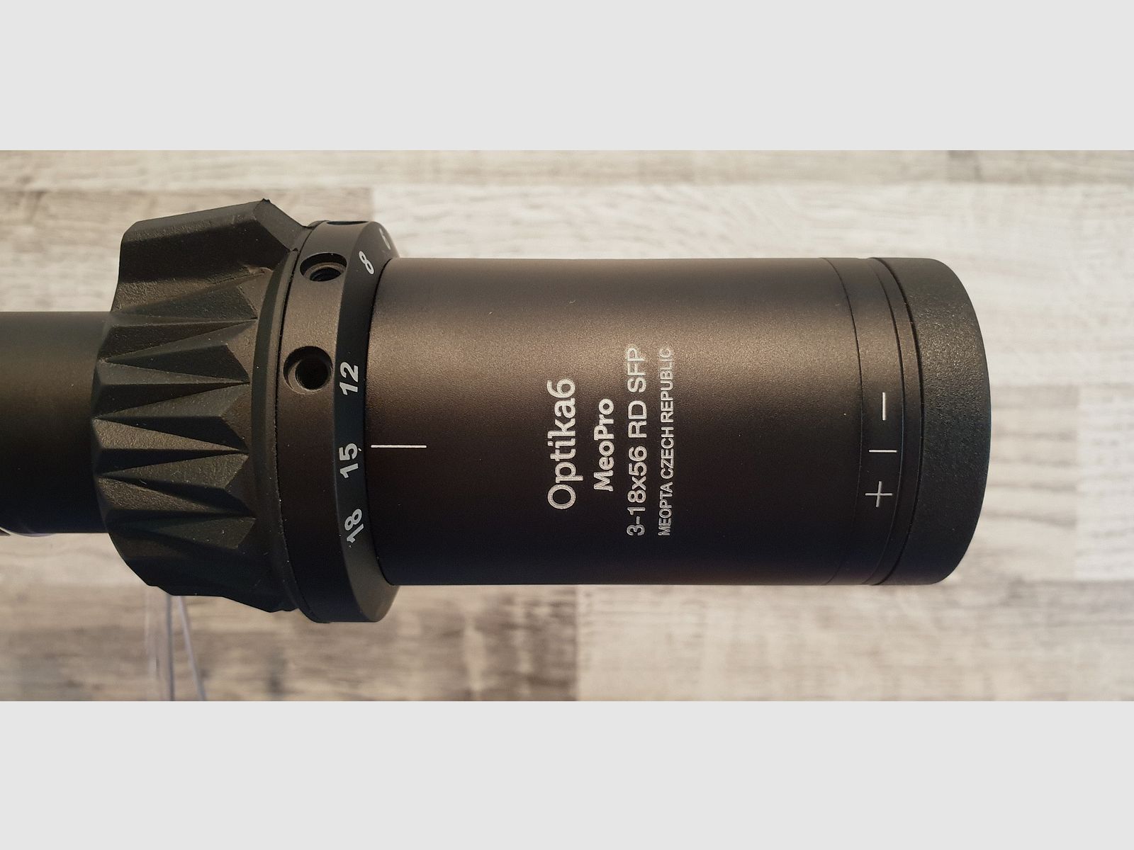 Zielfernrohr Meopta OPTIKA6 3-18x56 RD SFP Absehen 4C LP - Neuware vom Fachhandel