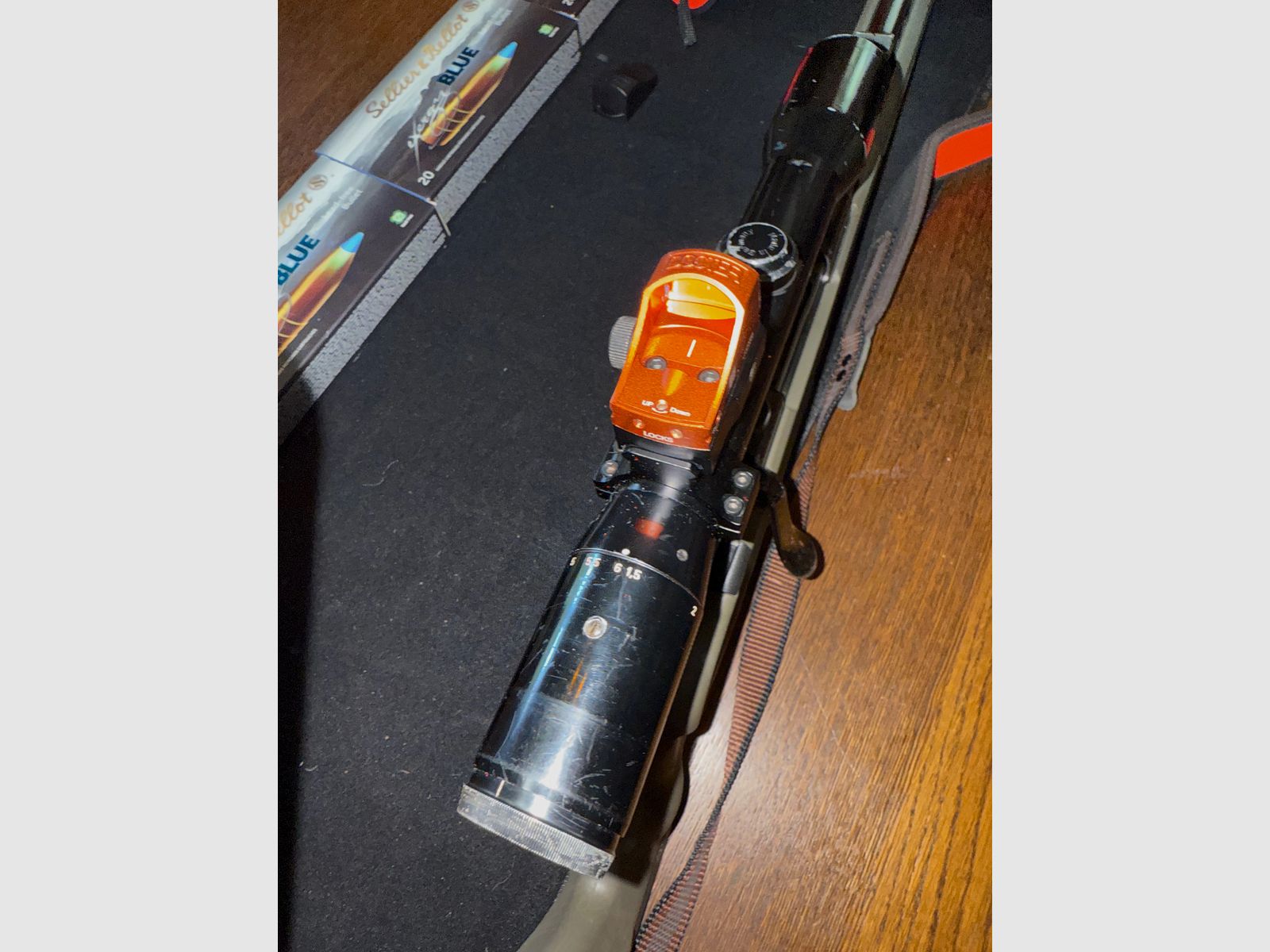 Heym 7x64 Hensoldt 1,5-6x36 Doctersight Archangel-Schaft inkl.Munition