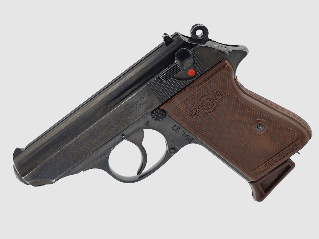 Walther PPK – 7,65mm Browning – 6 Schuss