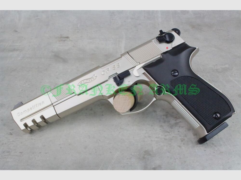 Walther CP88 Competition Vernickelt Komplettset