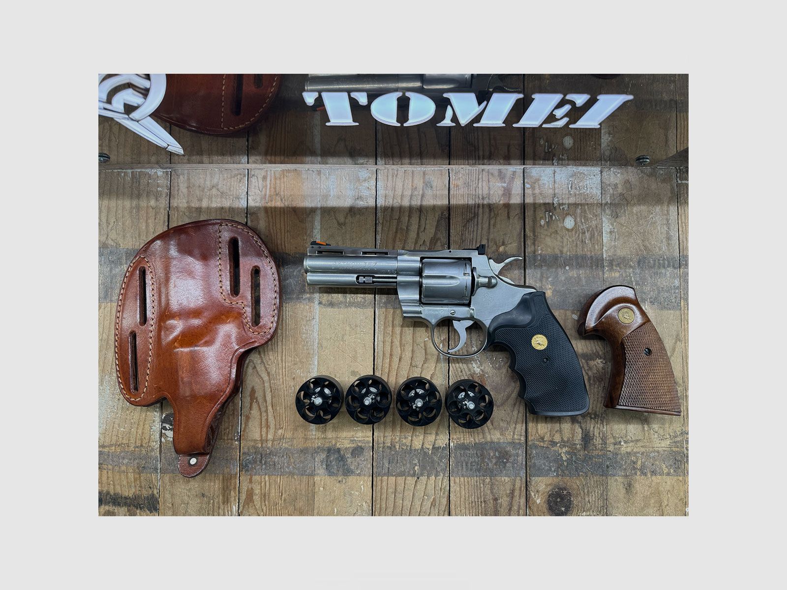 GEBRUIKT – REVOLVER – COLT MOD. PYTHON 4″ kal. 357 Mag., afbeelding 7 van 7