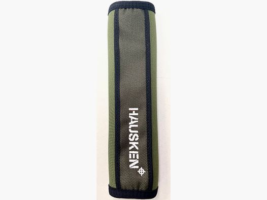 Hausken 2431290 Manga rápida funda de neopreno silenciador oliva longitud 185mm diámetro 50mm