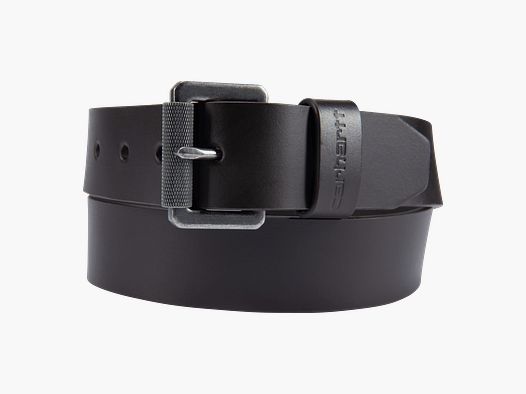 Carhartt Bridle Leather Roller Buckle Belt Mężczyźni Ciemnobrązowy 44W