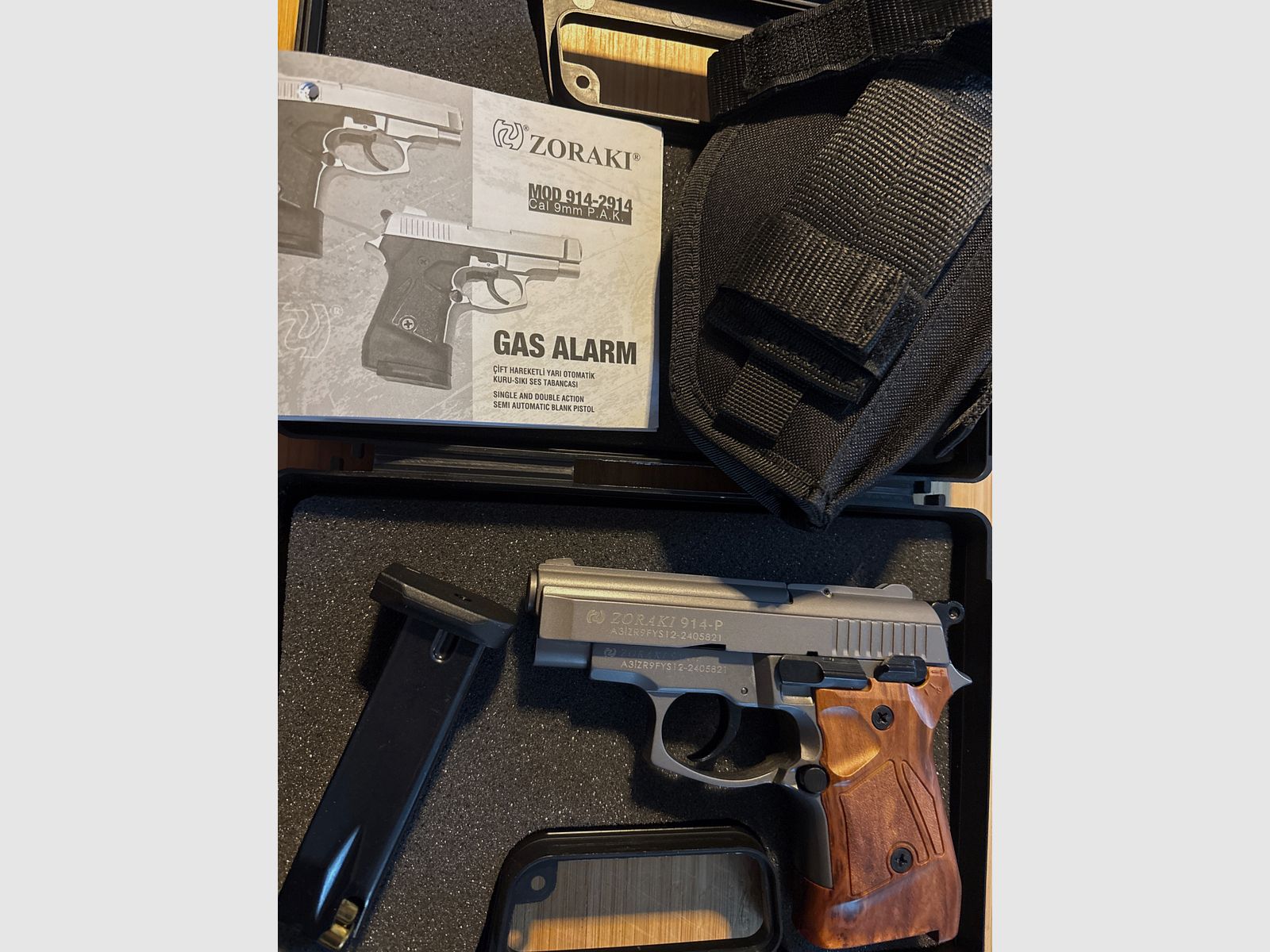 ZORAKI 914-P > GAS/ALARM PISTOL > 9 mm PAK, image 1 of 5