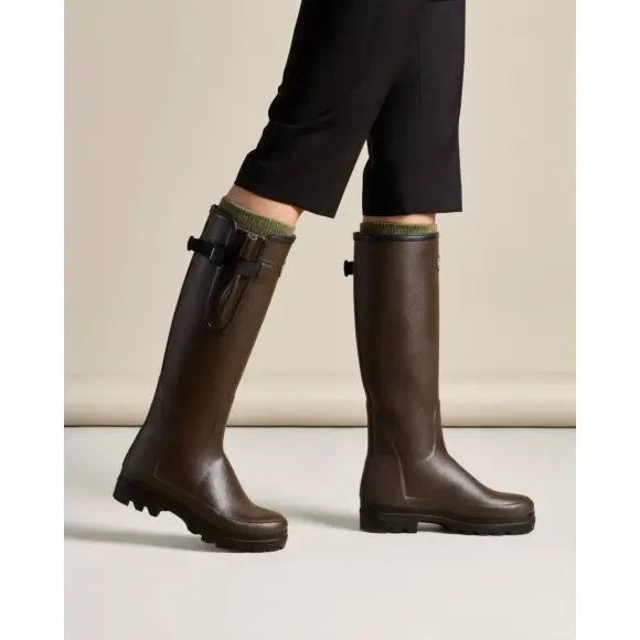 Bottes Vierzonord Femme Le Chameau Doublées Néoprène Marron, image 13 sur 16