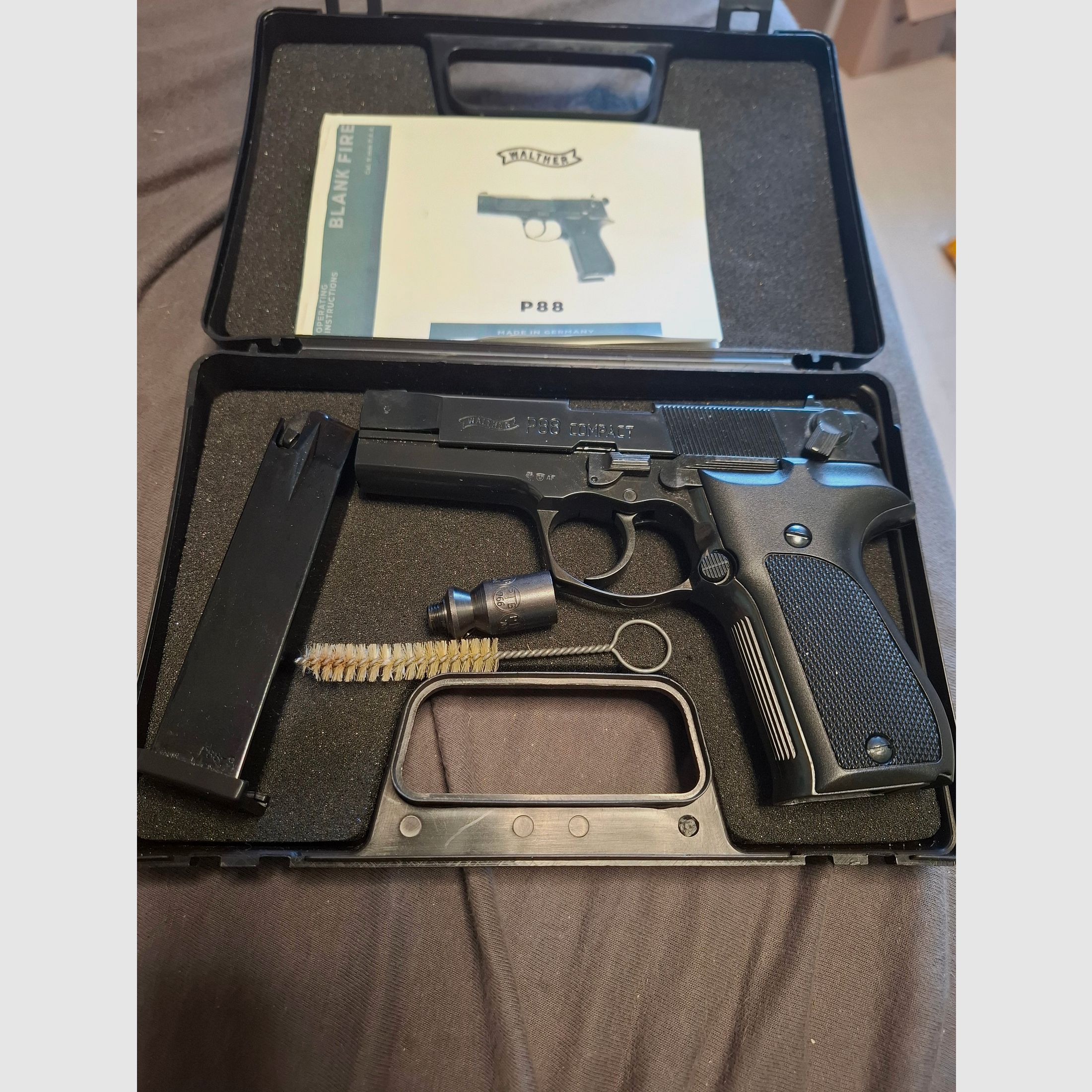 Walther P88 Compact 9mm P.A.K. Blueing "NEU