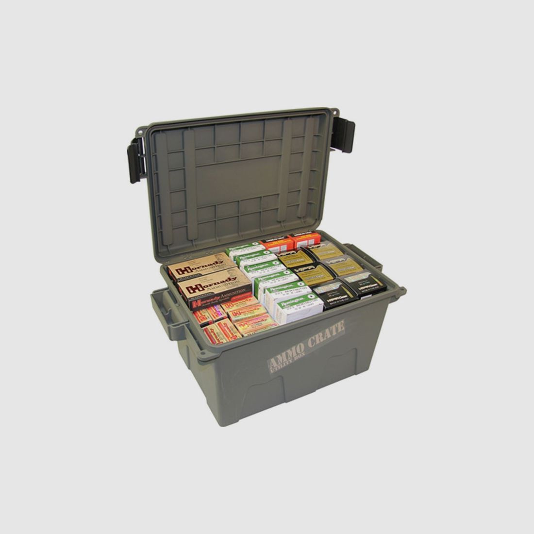 MTM scatola per munizioni ACR7-18 verde militare