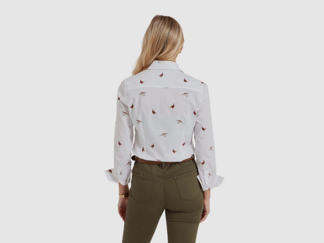 Schöffel D-Blouse Norfolk met Fazant | fazantenprint, afbeelding 8 van 10